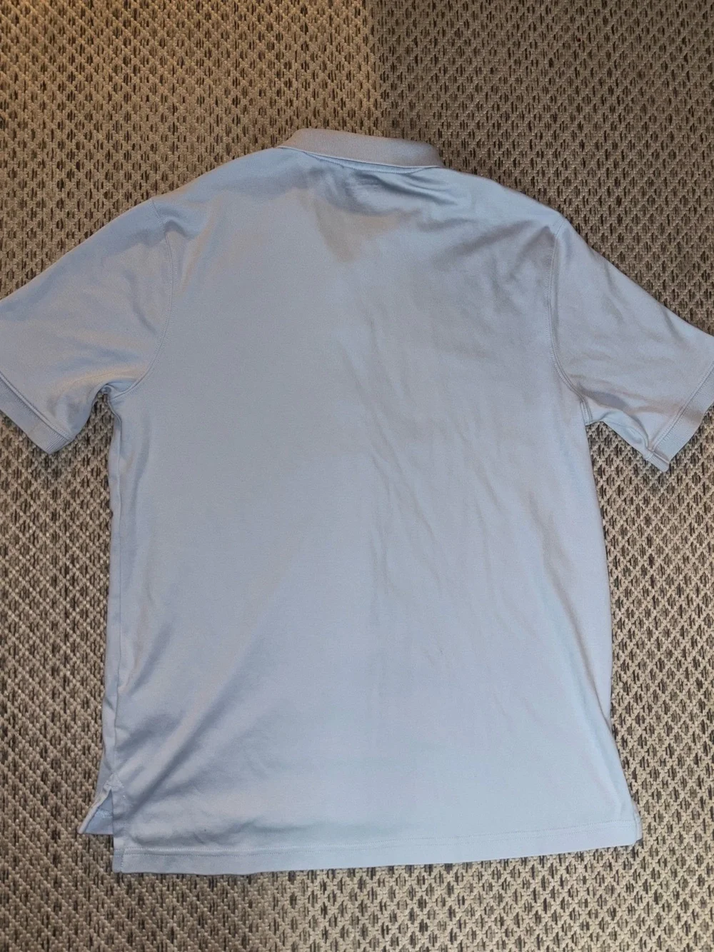 Land’s End Men’s Adaptive Polo Magnetic Closures Light Blue Size M - Picture 5 of 8